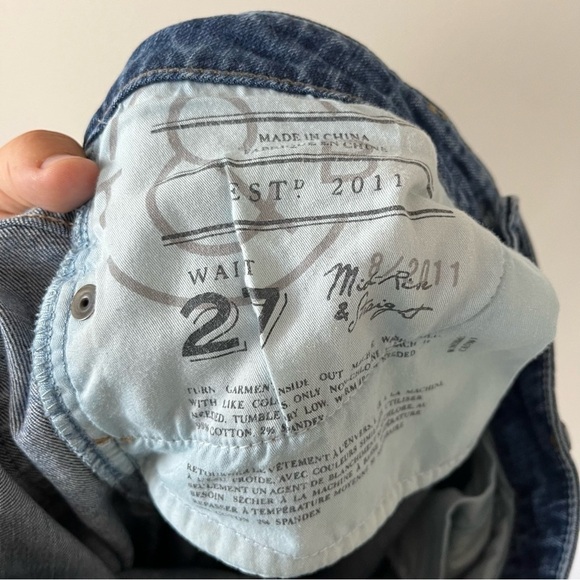 Treasure and Bond Raw Hem Skinny Jeans 27 - Picture 10 of 12